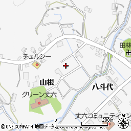 徳島県徳島市丈六町（山根）周辺の地図