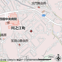 愛媛県四国中央市川之江町3112-11周辺の地図