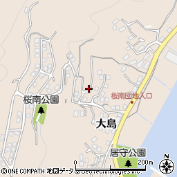 山口県周南市大島65周辺の地図