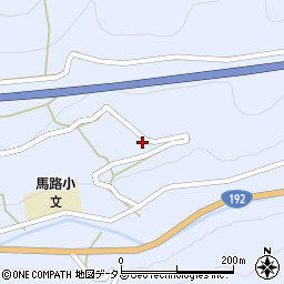 徳島県三好市池田町馬路金年18周辺の地図