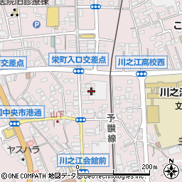 愛媛県四国中央市川之江町2036-3周辺の地図