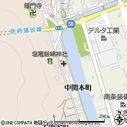 山口県防府市浜方中関本町1091周辺の地図