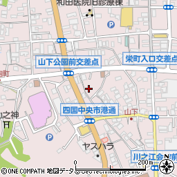 愛媛県四国中央市川之江町1958-2周辺の地図