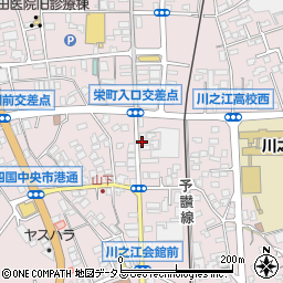愛媛県四国中央市川之江町2036周辺の地図