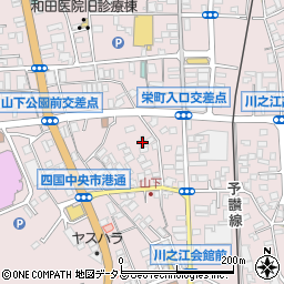 愛媛県四国中央市川之江町2003周辺の地図