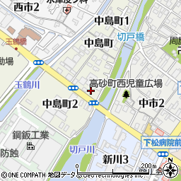 山口県下松市西豊井元町西周辺の地図