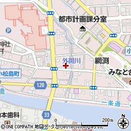 小笠米穀店周辺の地図
