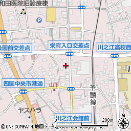 愛媛県四国中央市川之江町2024周辺の地図