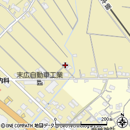 山口県山陽小野田市西高泊231-2周辺の地図
