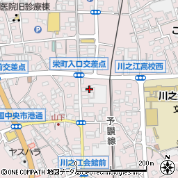 愛媛県四国中央市川之江町2037-1周辺の地図