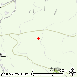 徳島県三好市池田町中西ホリキリ周辺の地図