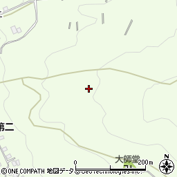 徳島県三好市池田町中西（ホリキリ）周辺の地図