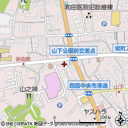 愛媛県四国中央市川之江町1016周辺の地図