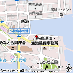 ベルモニー会館小松島新港周辺の地図