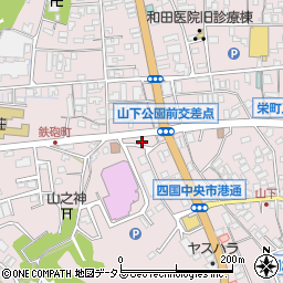 愛媛県四国中央市川之江町1016-3周辺の地図