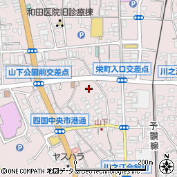 愛媛県四国中央市川之江町2009周辺の地図