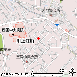 愛媛県四国中央市川之江町3113-71周辺の地図