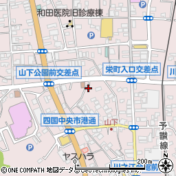 愛媛県四国中央市川之江町1962周辺の地図