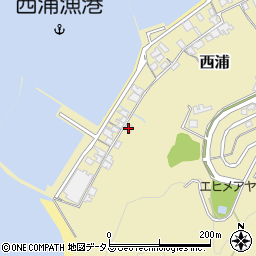 山口県防府市西浦2412周辺の地図