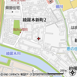 打越第2公園周辺の地図