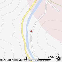 奈良県吉野郡下北山村上桑原18周辺の地図