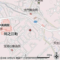 愛媛県四国中央市川之江町3113-203周辺の地図