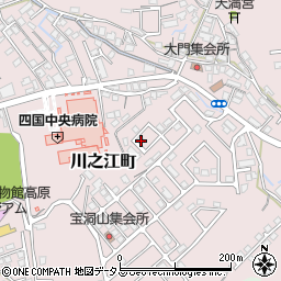 愛媛県四国中央市川之江町3113-77周辺の地図