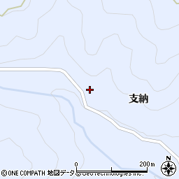 徳島県美馬市穴吹町口山支納413周辺の地図