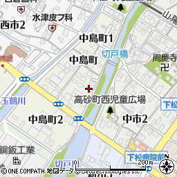 山口県下松市西豊井本町周辺の地図