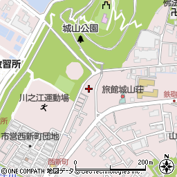 愛媛県四国中央市川之江町599-60周辺の地図