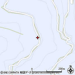 徳島県三好市井川町井内西7093周辺の地図
