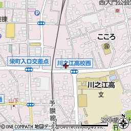 愛媛県四国中央市川之江町1852周辺の地図