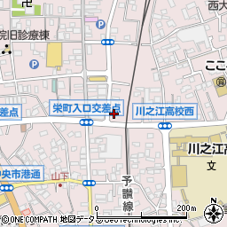 愛媛県四国中央市川之江町1856-26周辺の地図