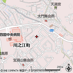 愛媛県四国中央市川之江町3113-88周辺の地図