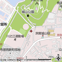 愛媛県四国中央市川之江町599-6周辺の地図