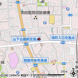 愛媛県四国中央市川之江町1960-4周辺の地図