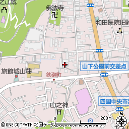 愛媛県四国中央市川之江町1186-8周辺の地図