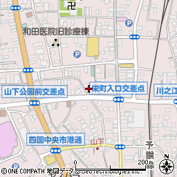 愛媛県四国中央市川之江町1925-4周辺の地図