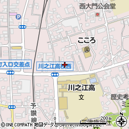 愛媛県四国中央市川之江町2277-1周辺の地図