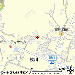 山口県山口市阿知須杖川周辺の地図
