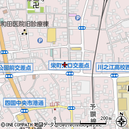 愛媛県四国中央市川之江町1883-3周辺の地図