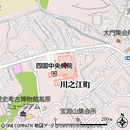 愛媛県四国中央市川之江町2233周辺の地図