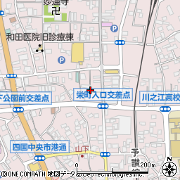愛媛県四国中央市川之江町1884-3周辺の地図