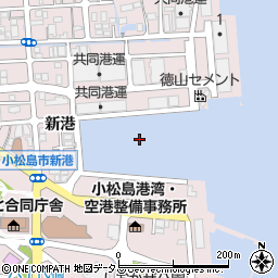 小松島港周辺の地図