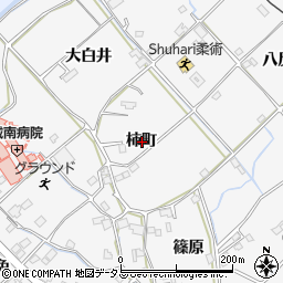 徳島県徳島市丈六町柿町周辺の地図