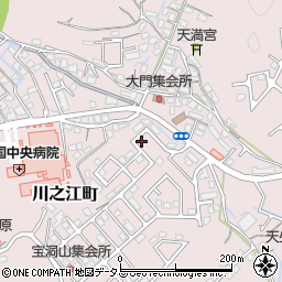 愛媛県四国中央市川之江町3113-58周辺の地図