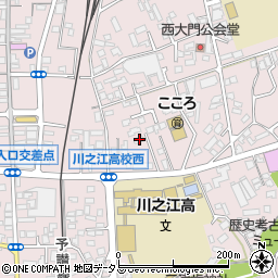 愛媛県四国中央市川之江町2275周辺の地図