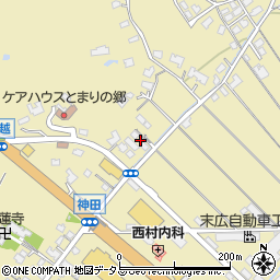 山口県山陽小野田市西高泊519周辺の地図