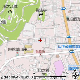 愛媛県四国中央市川之江町1072周辺の地図