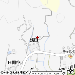 徳島県徳島市渋野町（浅田）周辺の地図